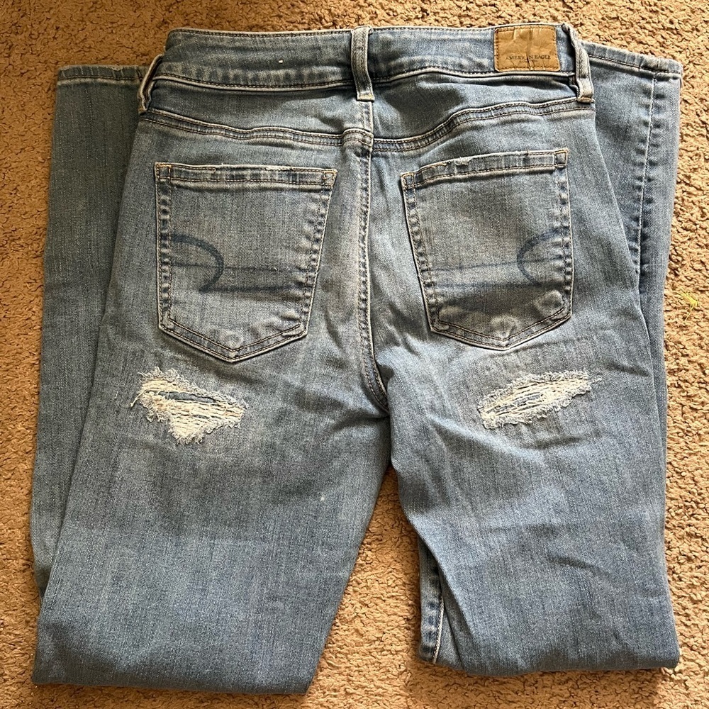 AEO Ripped Hi-rise Jeggings - Picture 7 of 11